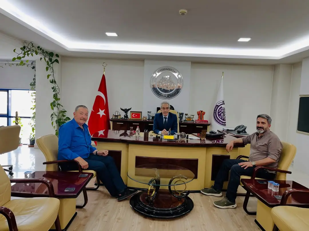 ESOB Disiplin Kurulu Üyesi ve Sultandağı Esnaf ve Sanatkarlar Odası Başkanı Afyonkarahisar Esnaf ve Sanatkarlar Odaları Birliği Başkanını Ziyaret Etti