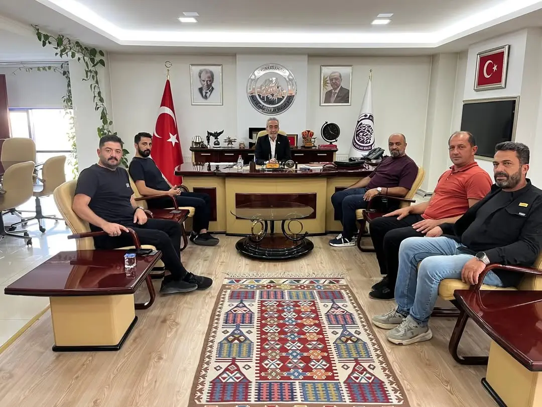 Afyonkarahisar Esnaf ve Sanatkarlar Odaları Birliği'nden Hayırlı Olsun Ziyareti