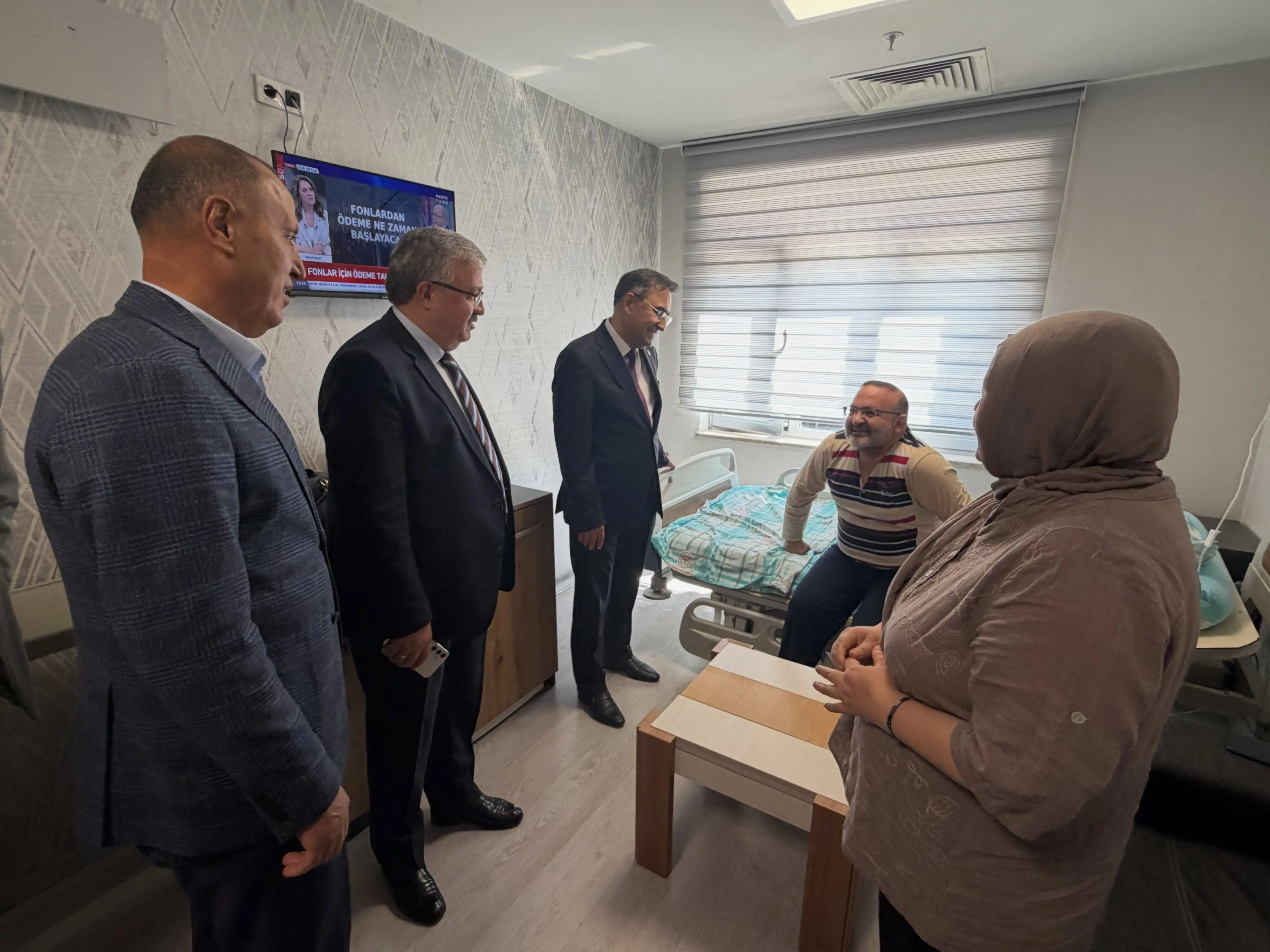 Afyonkarahisar'da Hastane Ziyareti