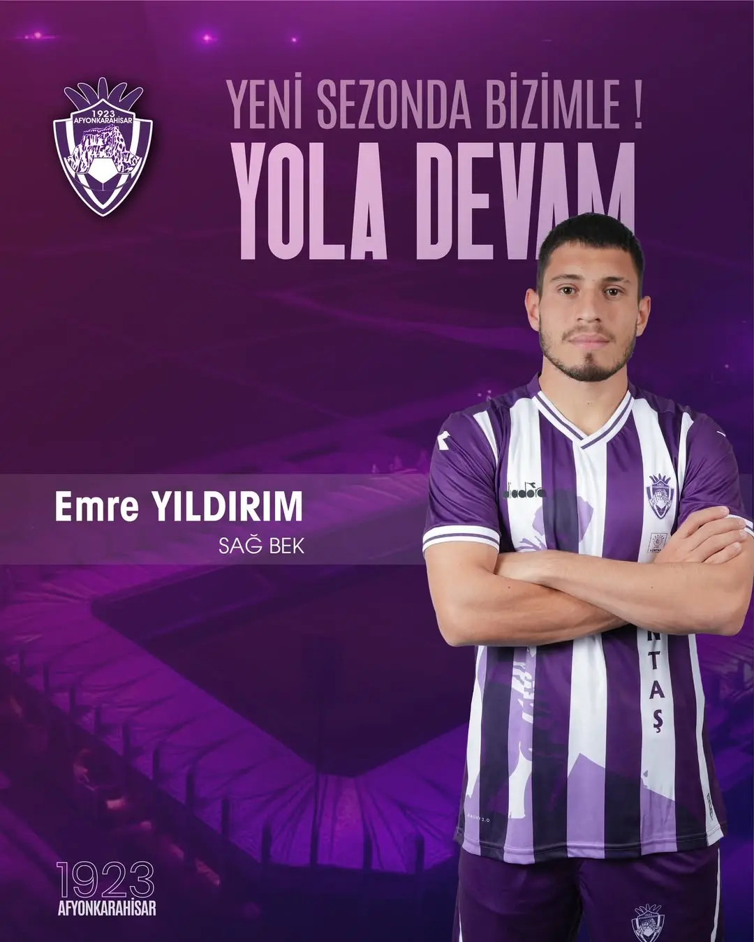 Emre Yıldırım, 1923 Afyonkarahisar Spor Kulübü'nde Yeni Sezonda da Yer Alacak