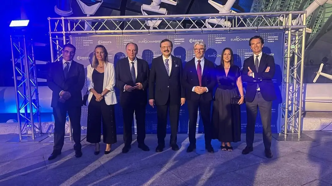 Avrupa Odalar Birliği Kongresi 2026'ya Ev Sahipliği Yapan Valensiya Ticaret ve Sanayi Odası Başkanı ile Görüşüldü