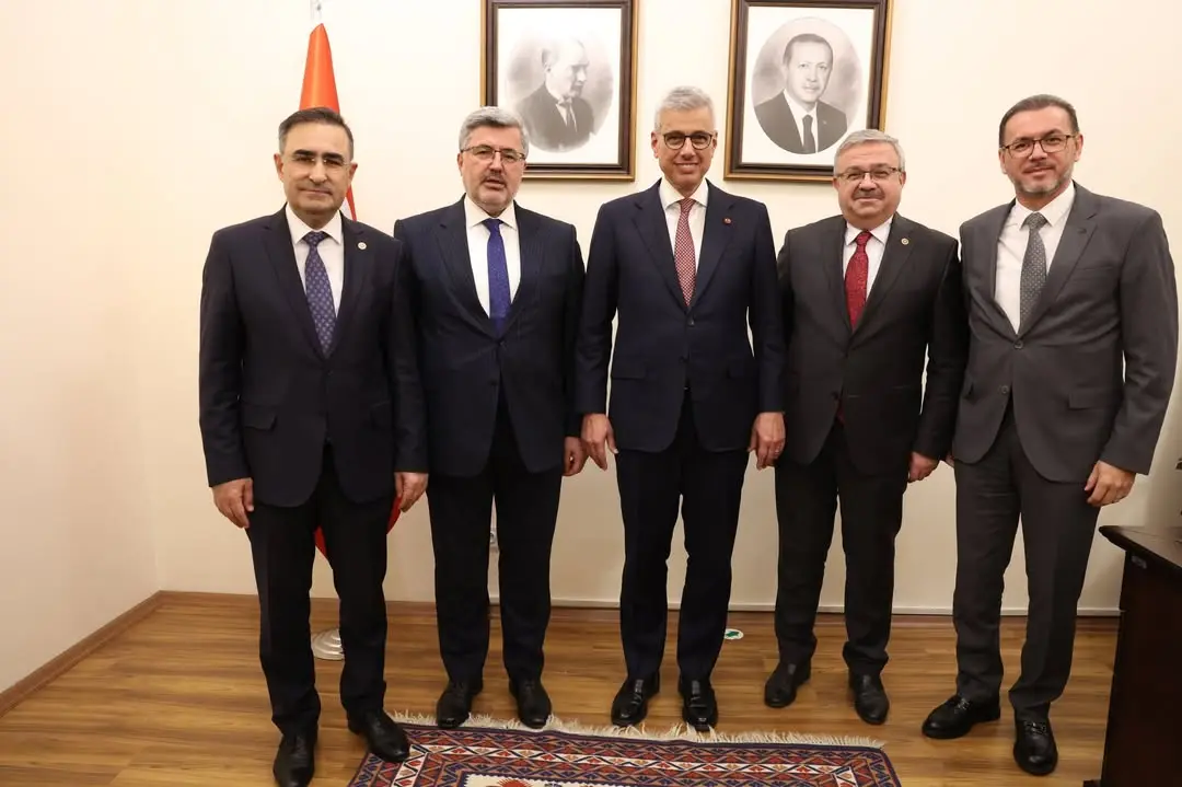 Afyonkarahisar'da Sağlık Bakanı Kemal Memişoğlu'na Ziyaret