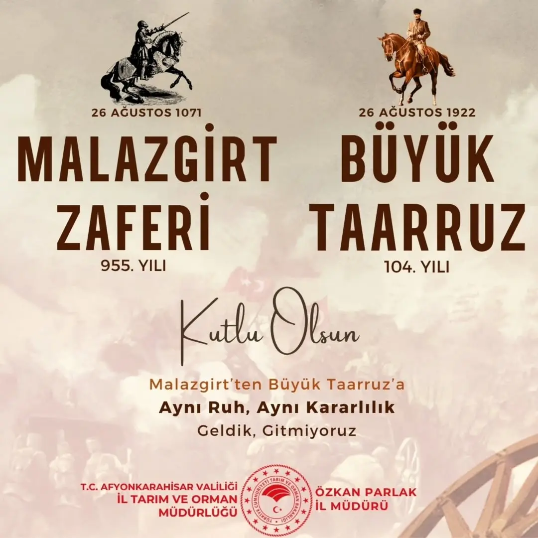 Malazgirt’ten Büyük Taarruz’a; aynı ruh, aynı kararlılık!