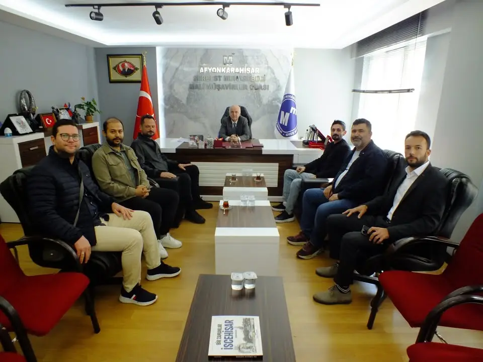 Afyonkarahisar Mali Müşavirler Odası'ndan Taziye Ziyareti