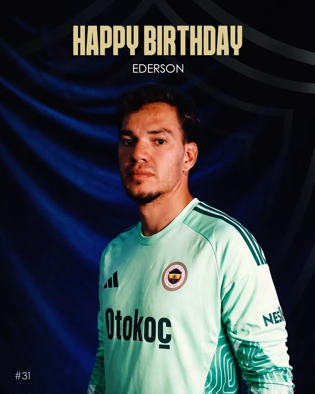 Fenerbahçe'den Ederson Moraes'in Doğum Günü Kutlaması
