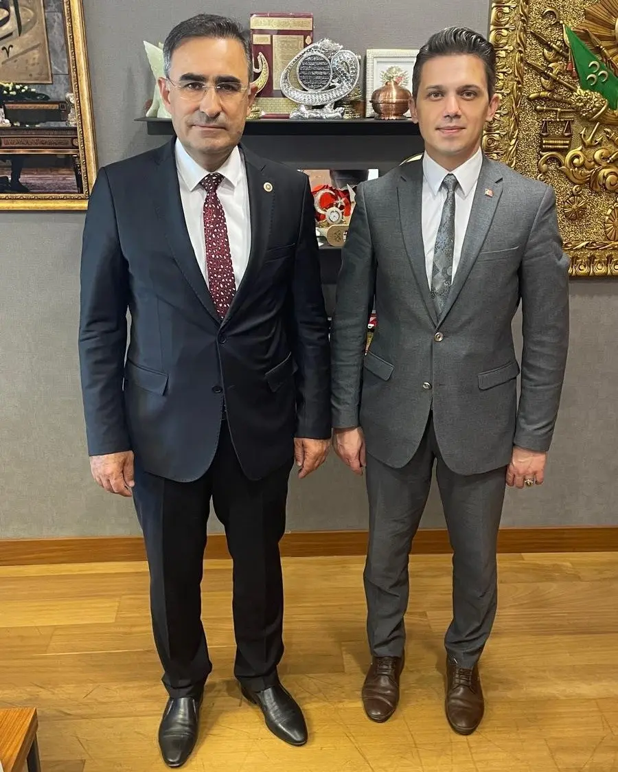 Fatih Çiçek Gazi Meclisi'nde Ağırlandı