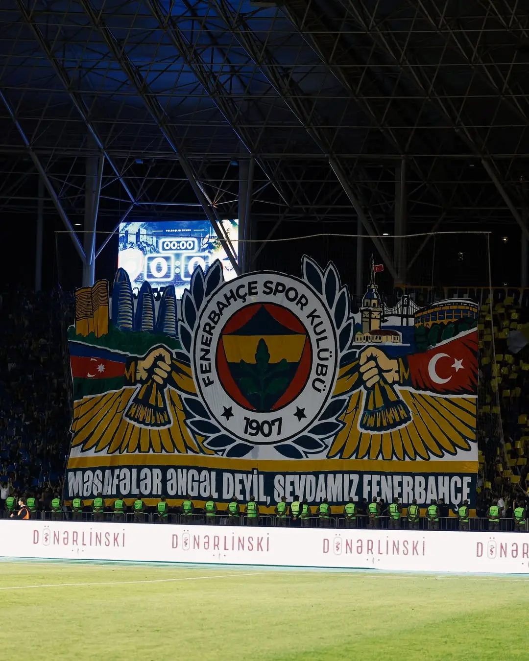 Fenerbahçe, Azerbaycan'da Turan Tovuz Başkanı ve Taraftarlara Teşekkür Etti