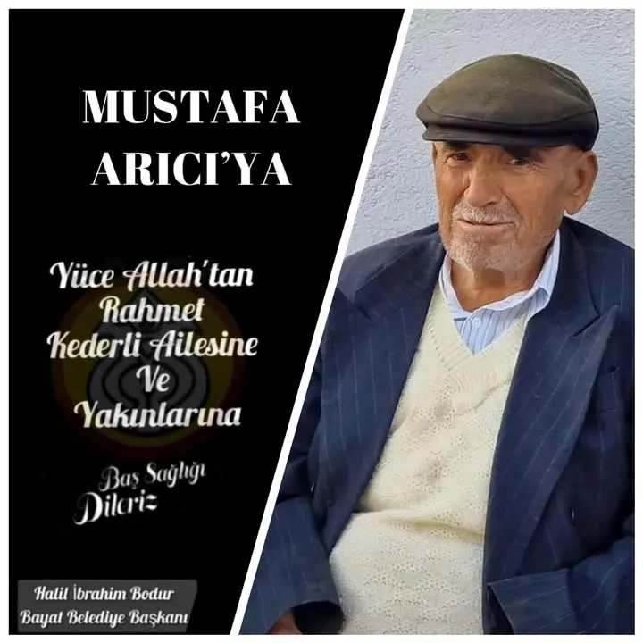 Mustafa Arıcı'nın cenaze bilgisi açıklandı