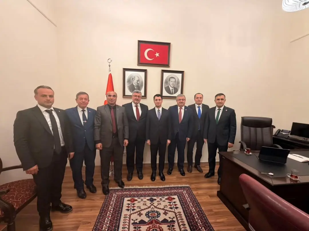 Ak Parti Afyonkarahisar Milletvekili Hasan Arslan'dan Millî Eğitim Bakan Yardımcısı Bilal Macit İle Görüşme