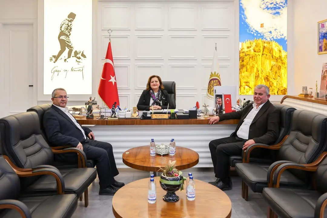 AK Parti İhsaniye İlçe Başkanı Mehmet Yılmaz ve İl Genel Meclisi Üyesi Mevlüt Küçük İle Görüşme