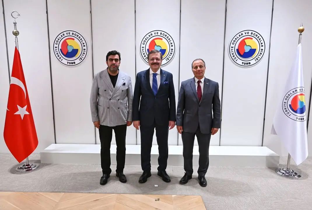 MÜSİAD Ankara Başkanı Fatih Bilal Yülek, Başkan Yardımcısı Hüseyin Canyurt'u Birliğinde Ağırladı