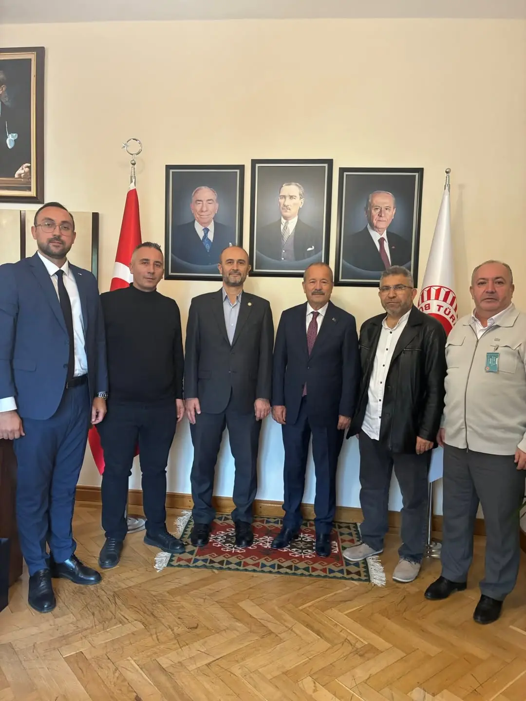 Mhp Afyonkarahisar Milletvekili Mehmet Taytak, Kızılay Afyonkarahisar Şubesi İl Merkezi Başkanı Mehmet Yakın'ı Ziyaret Etti