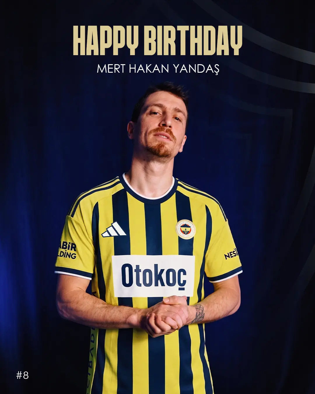 Bugün takım kaptanlarımızdan Mert Hakan Yandaş’ın doğum günü. Mutlu yıllar Mert Hakan! 🎂