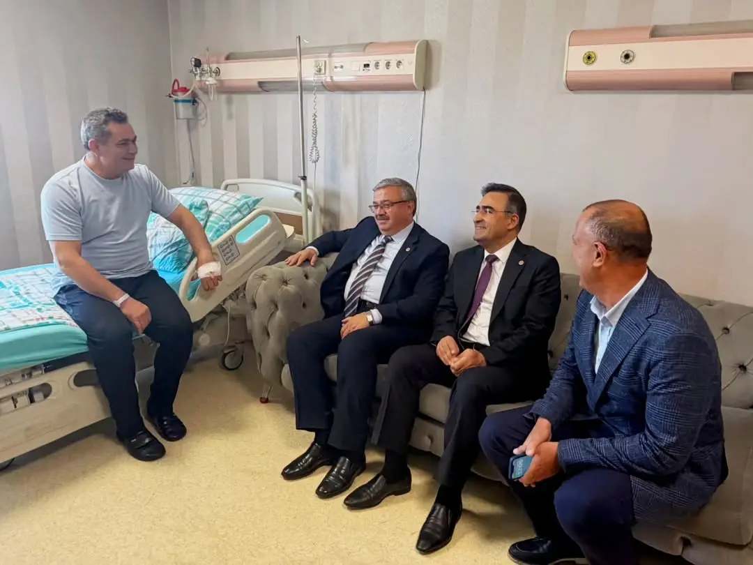 📌 Milletvekillerimiz Av. İbrahim Yurdunuseven'e ve Dr. Hasan Arslan’a nazik ziyaretleri ve samimi dilekleri için...