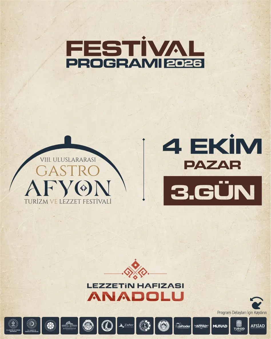 Afyonkarahisar'da Lezzet Festivali Programı Açıklandı