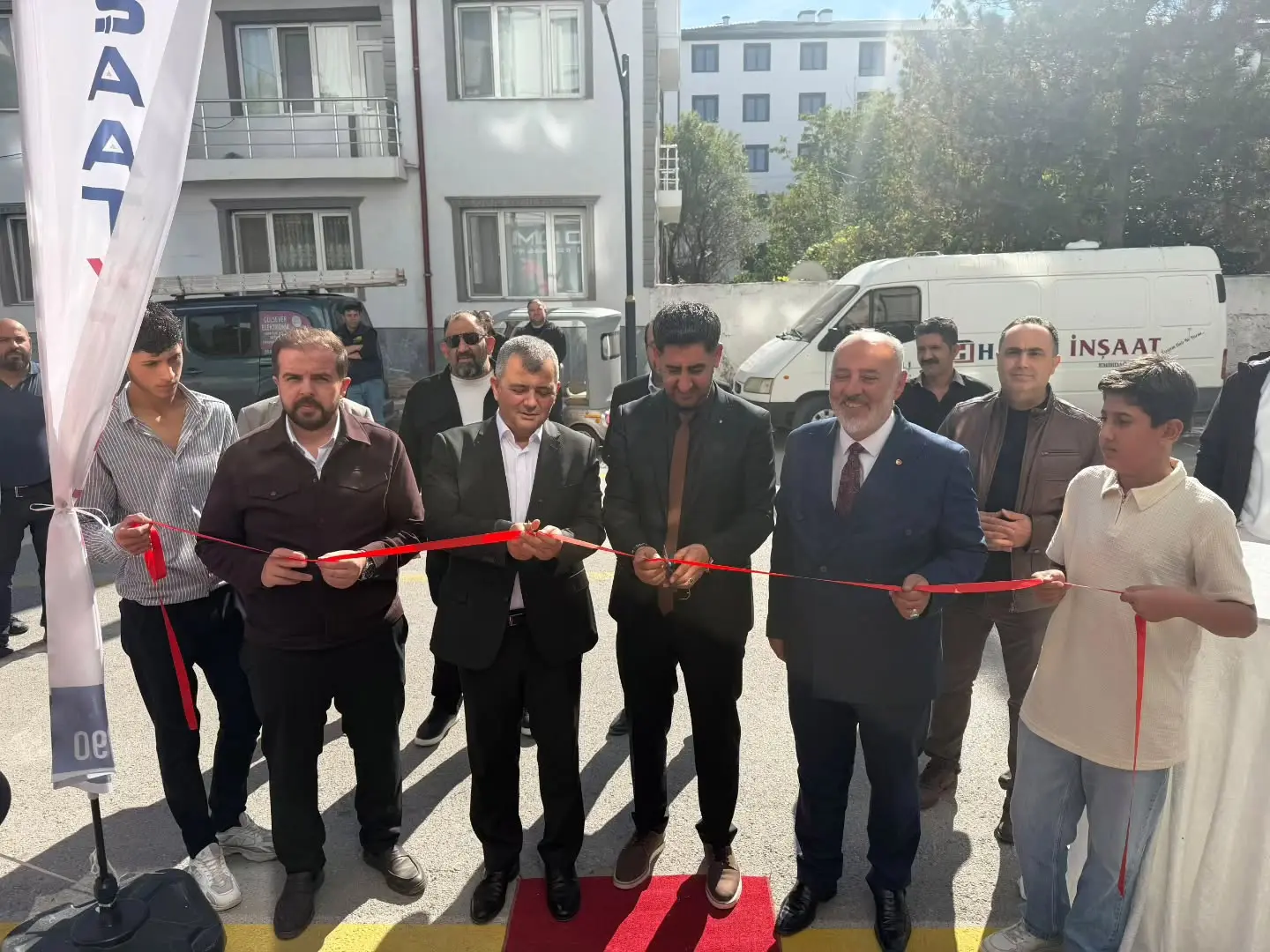 Serkan Koyuncu, Hırslı İnşaat Açılışına Katıldı