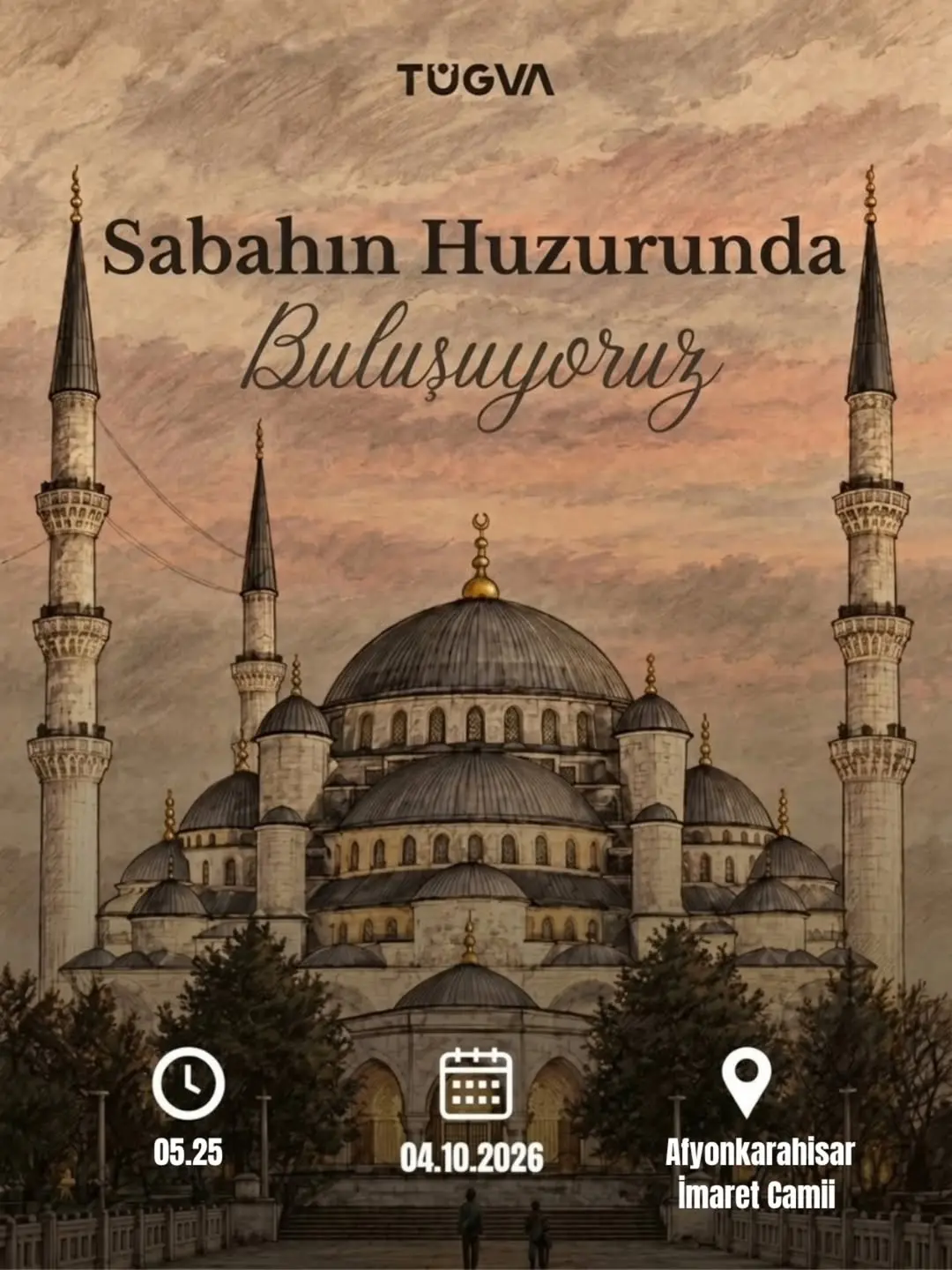 Türkiye Gençlik Vakfı Afyonkarahisar İl Temsilciliği'nden Sabah Buluşması Daveti