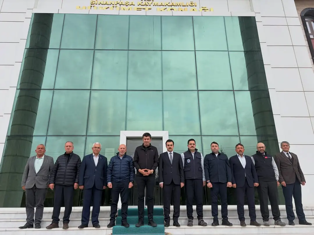 Afyonkarahisar SinanPaşa Kaymakamlığı, Kaymakam Bünyamin MİROĞLU'nu Ziyaret Etti