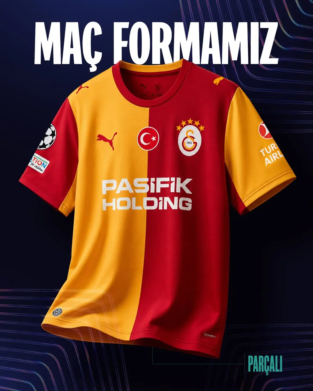 Galatasaray, FC Barcelona Maçına Parçalı Forma ile Çıkacak