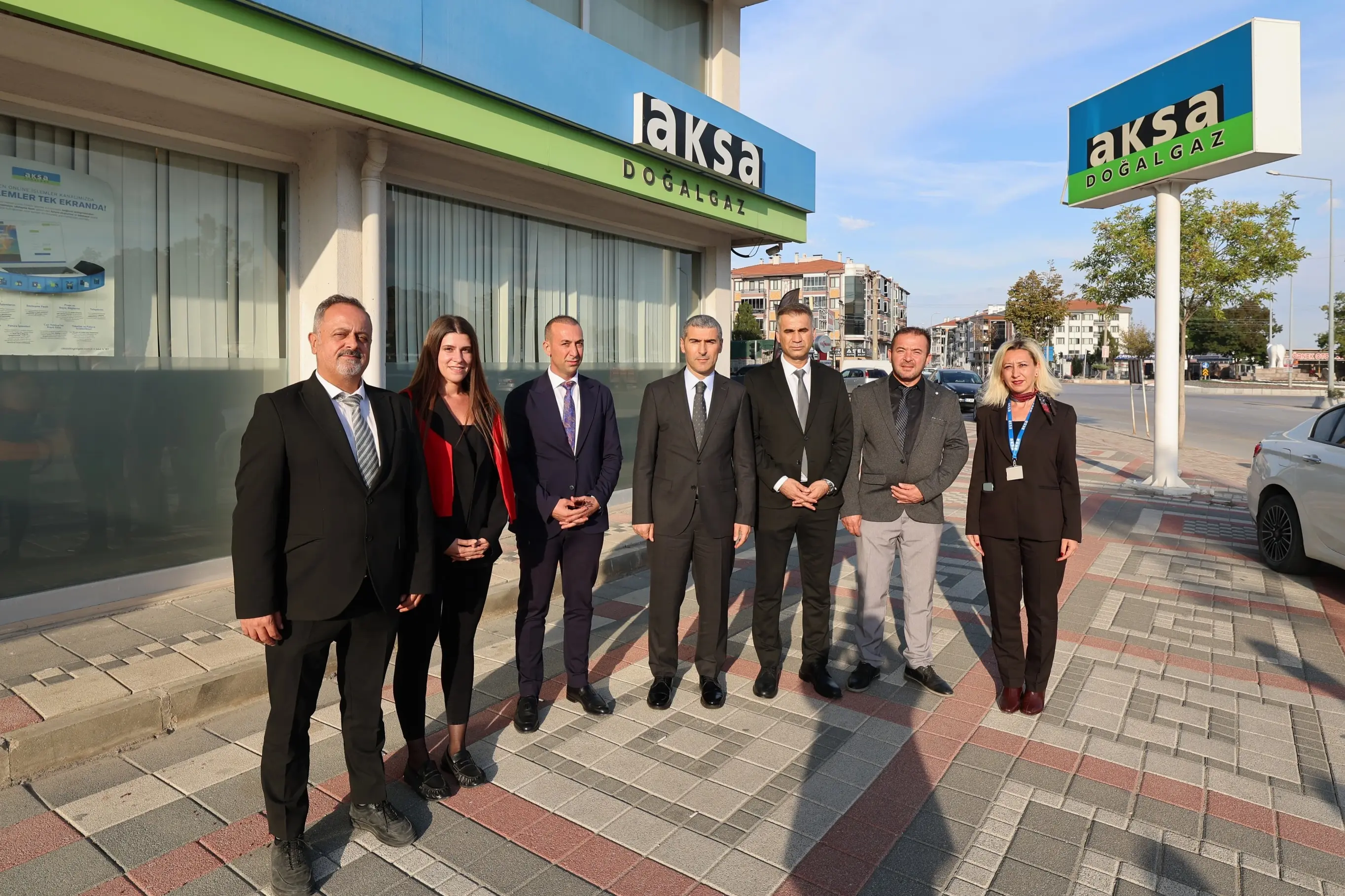Vali Aktaş, Doğalgaz Dağıtımını İnceledi