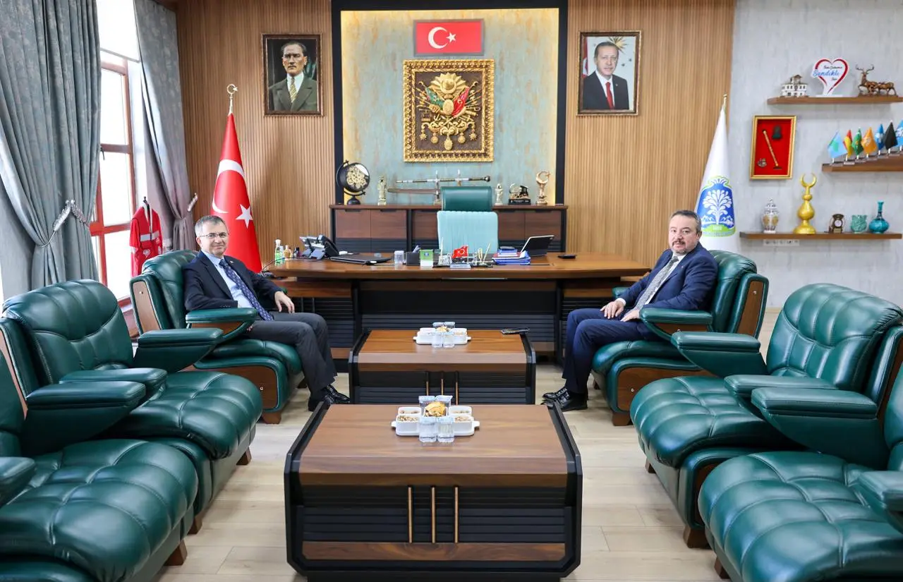 Cumhuriyet Başsavcısı Kaplan'dan Belediye Başkanı'na Ziyaret