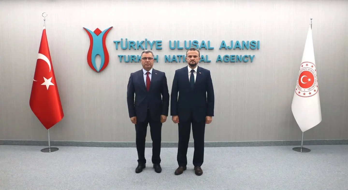 İsmail Altınkaynak, Türkiye Ulusal Ajansı'nı ziyaret etti