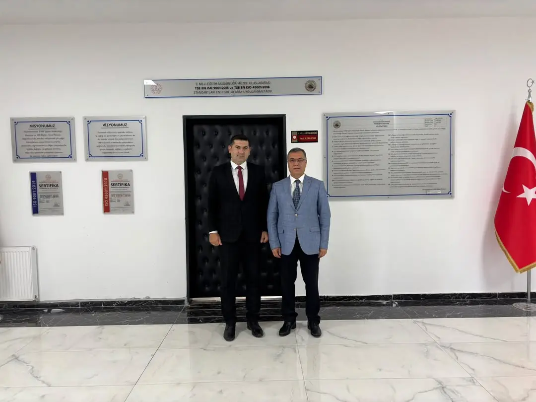 İl Milli Eğitim Müdürü İsmail Altınkaynak'a Yapılan Ziyaretler Devam Ediyor