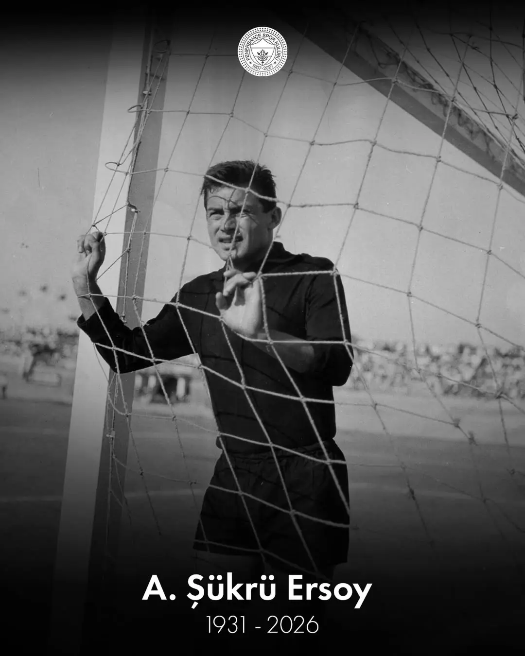 Fenerbahçe Spor Kulübü'nden Ali Şükrü Ersoy'a Veda