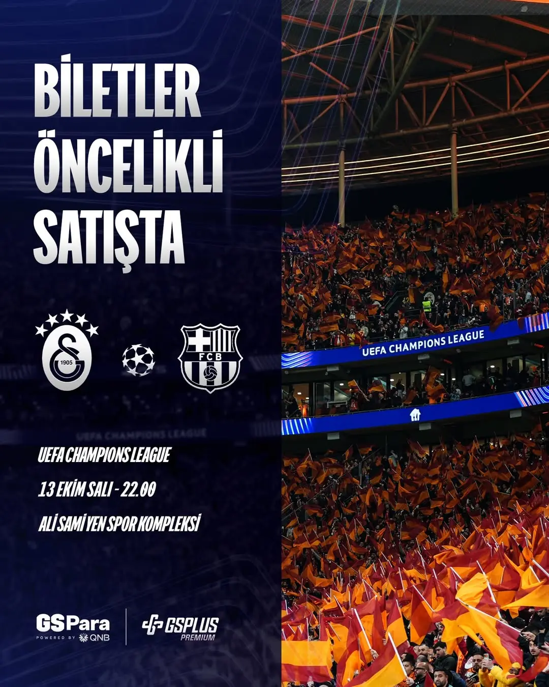 Galatasaray, Salı Akşamı 50.000 Taraftarıyla Ali Sami Yen'de!