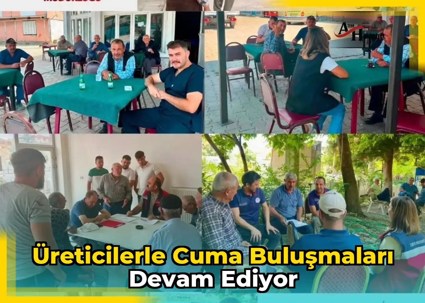 Üreticilerle Cuma Buluşmaları Devam Ediyor