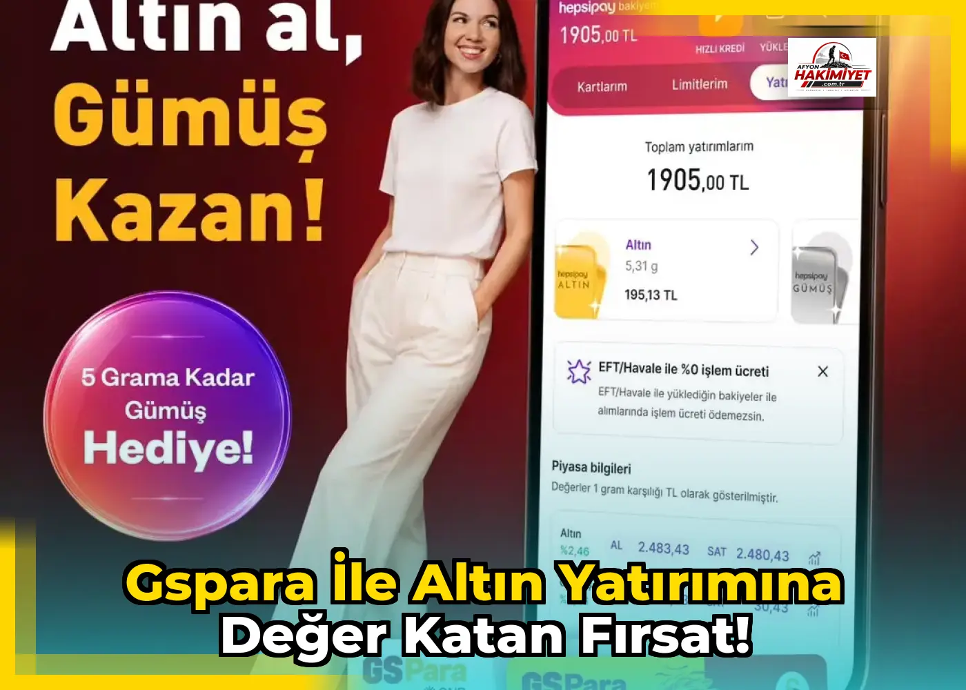GSPara ile Altın Yatırımına Değer Katan Fırsat!