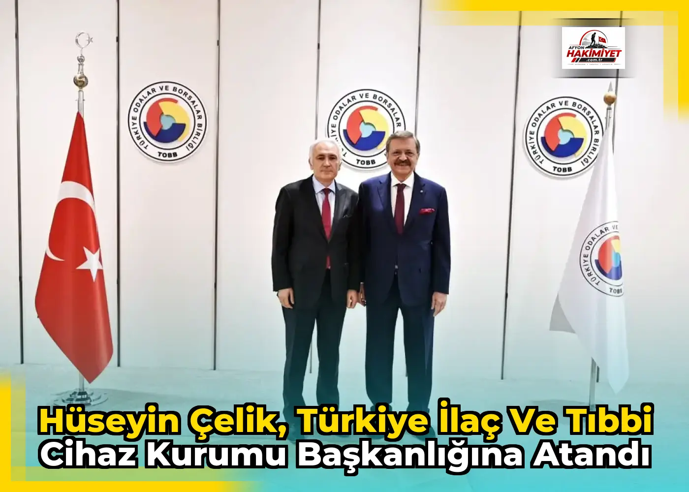 Hüseyin Çelik, Türkiye İlaç ve Tıbbi Cihaz Kurumu Başkanlığına Atandı