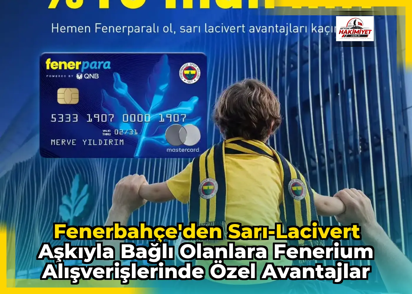 Fenerbahçe'den Sarı-Lacivert Aşkıyla Bağlı Olanlara Fenerium Alışverişlerinde Özel Avantajlar