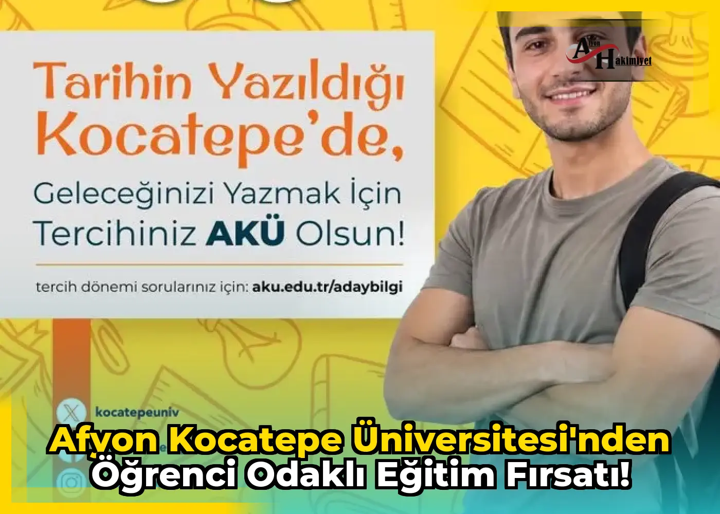 Afyon Kocatepe Üniversitesi'nden Öğrenci Odaklı Eğitim Fırsatı!