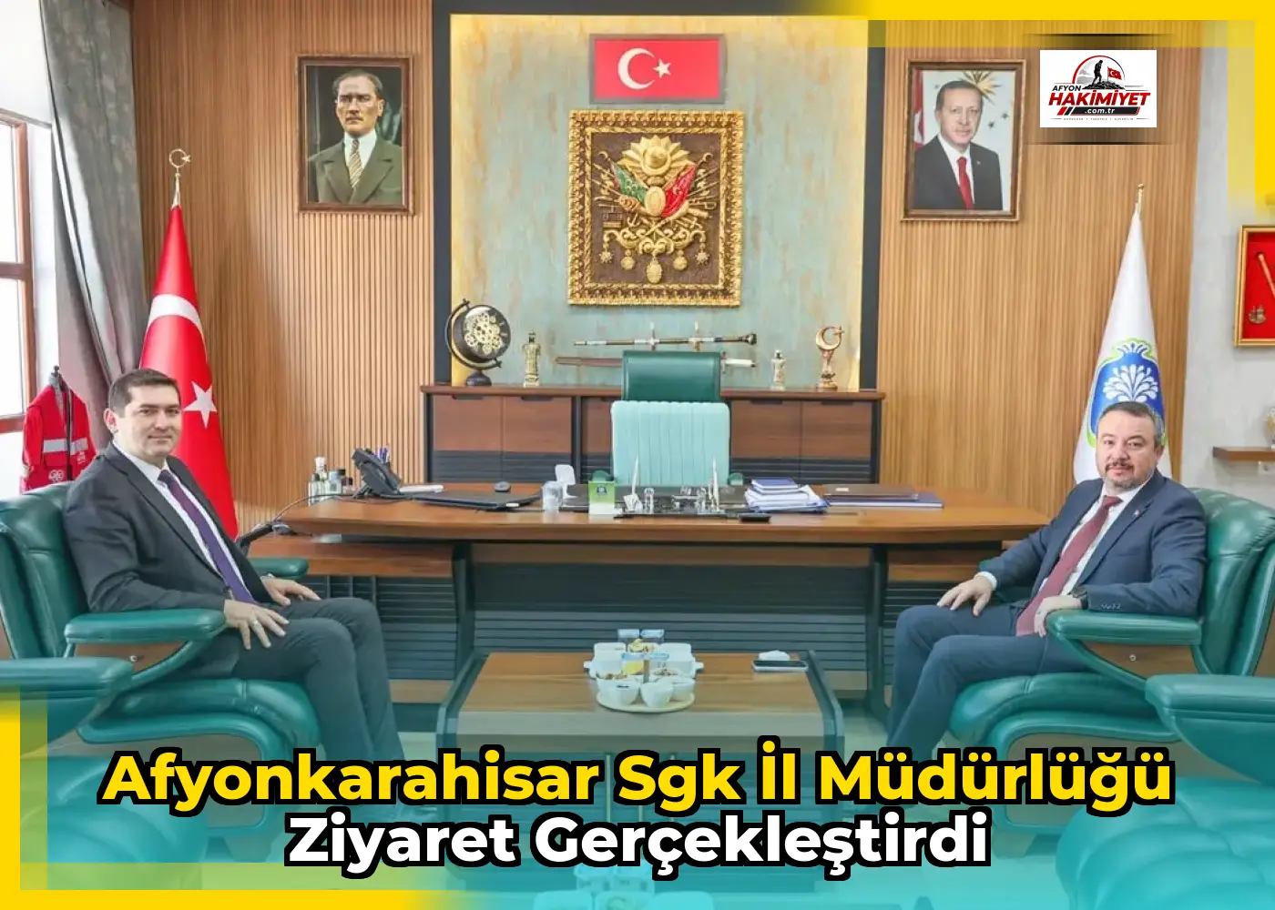 Afyonkarahisar Sgk İl Müdürlüğü Ziyaret Gerçekleştirdi