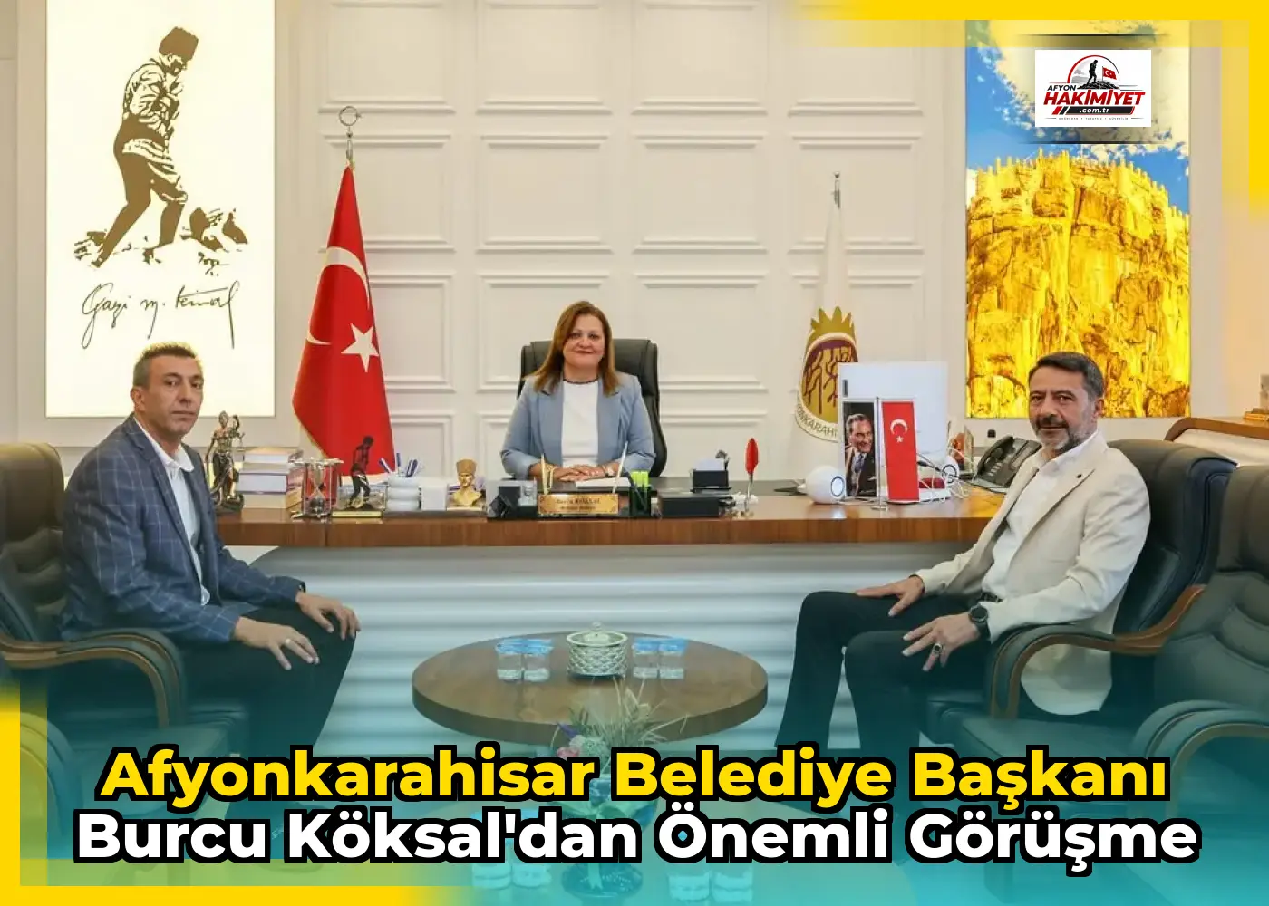 Afyonkarahisar Belediye Başkanı Burcu Köksal'dan Önemli Görüşme