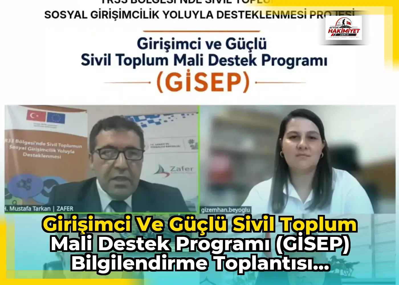 Girişimci ve Güçlü Sivil Toplum Mali Destek Programı (GİSEP) Bilgilendirme Toplantısı Gerçekleştirildi!