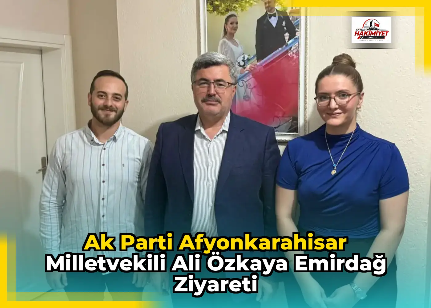 Ak Parti Afyonkarahisar Milletvekili Ali Özkaya Emirdağ Ziyareti