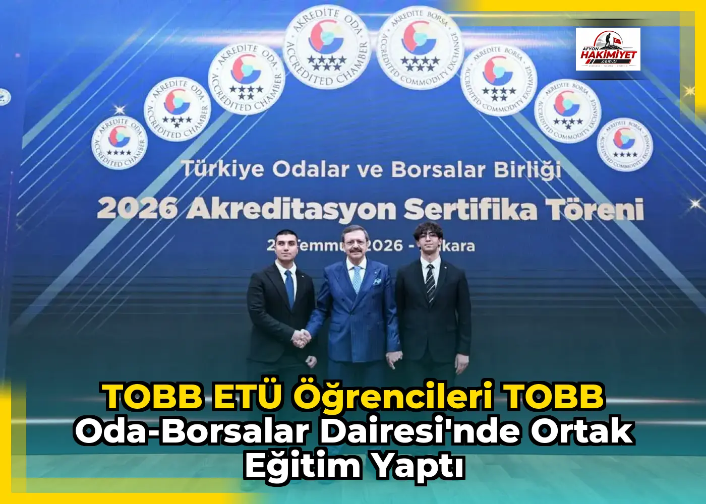TOBB ETÜ Öğrencileri TOBB Oda-Borsalar Dairesi'nde Ortak Eğitim Yaptı