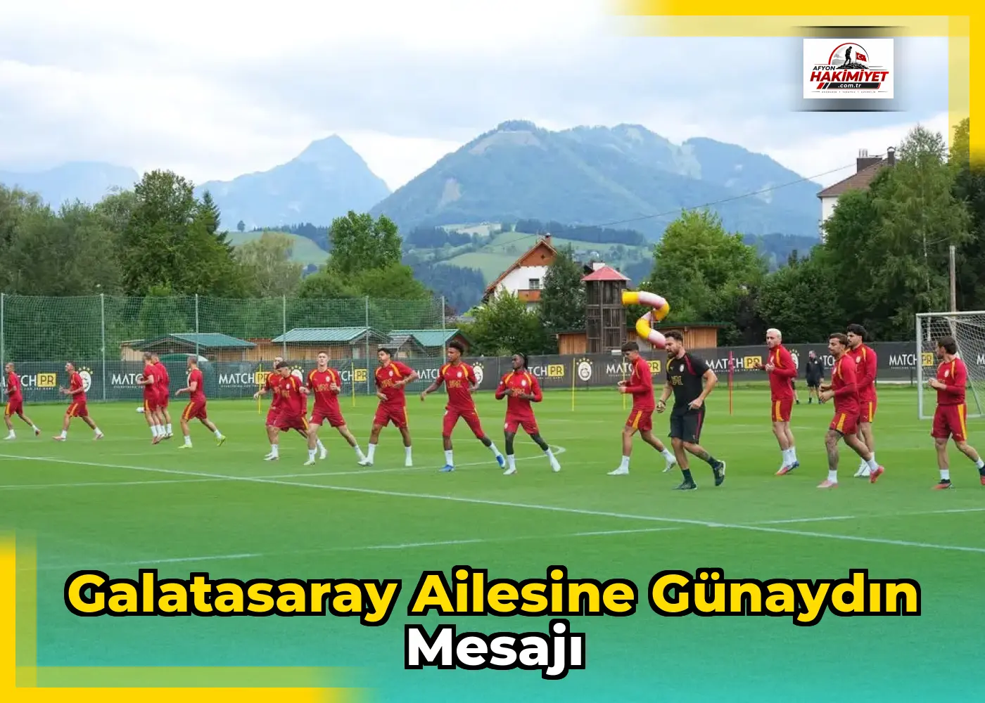 Galatasaray Ailesine Günaydın Mesajı