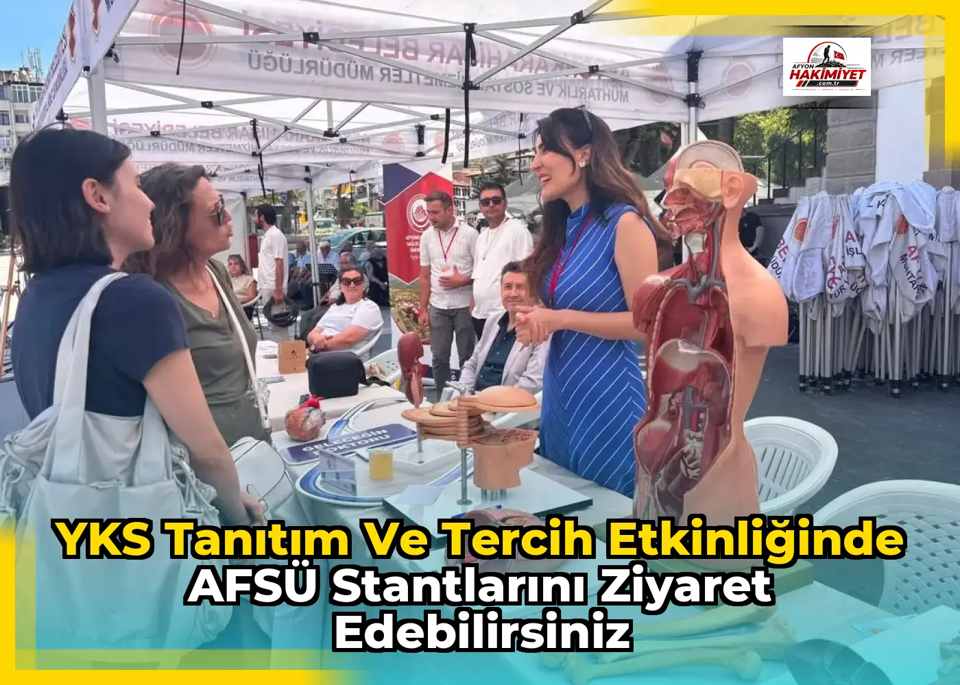 YKS Tanıtım ve Tercih Etkinliğinde AFSÜ Stantlarını Ziyaret Edebilirsiniz