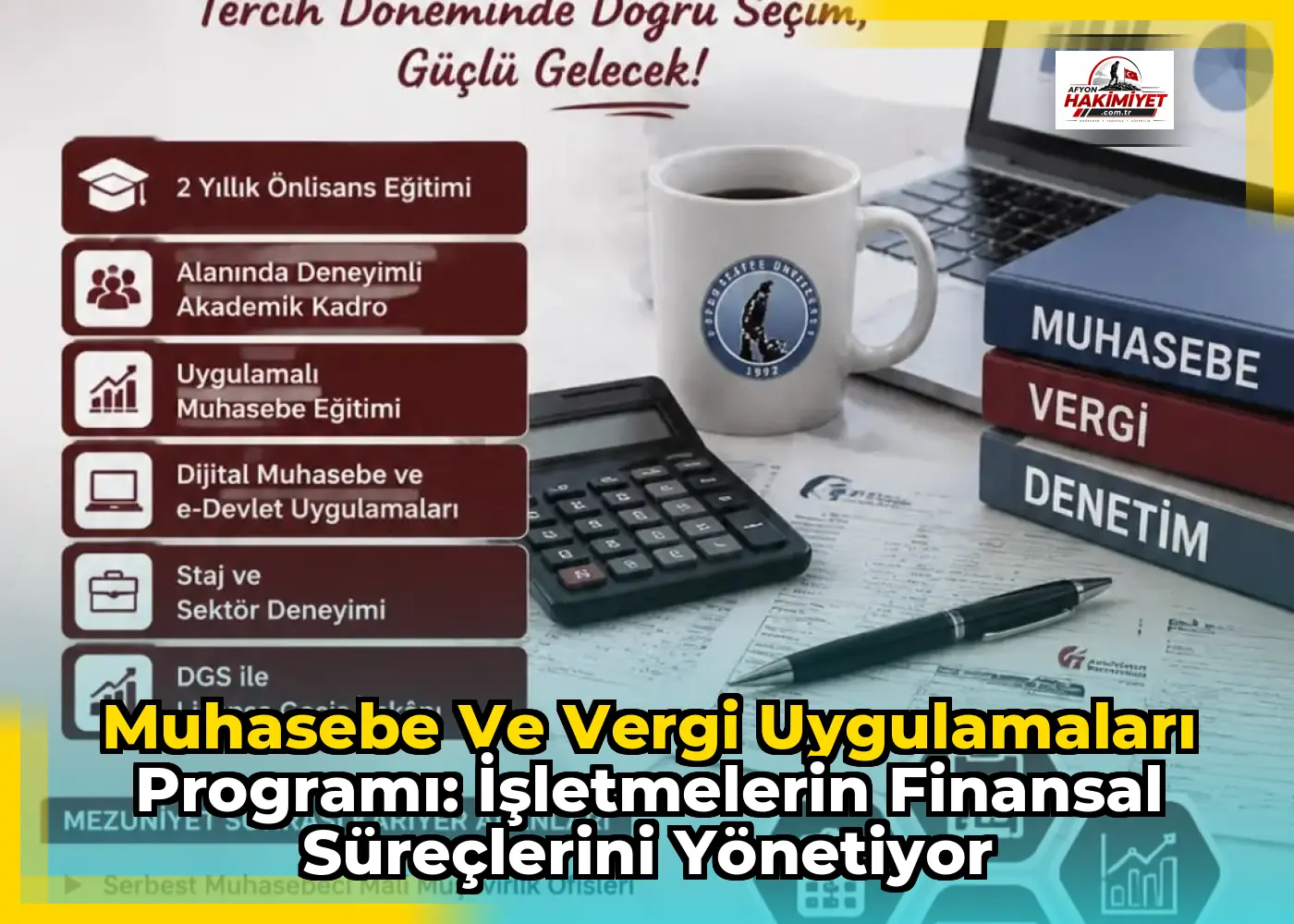 Muhasebe ve Vergi Uygulamaları Programı: İşletmelerin Finansal Süreçlerini Yönetiyor