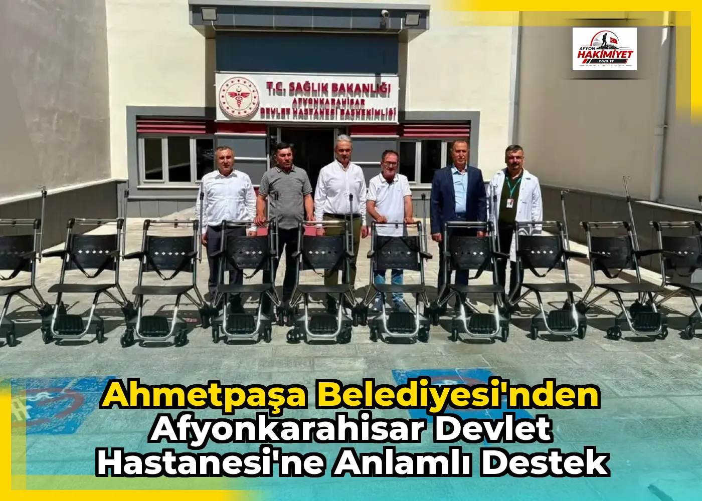 Ahmetpaşa Belediyesi'nden Afyonkarahisar Devlet Hastanesi'ne Anlamlı Destek