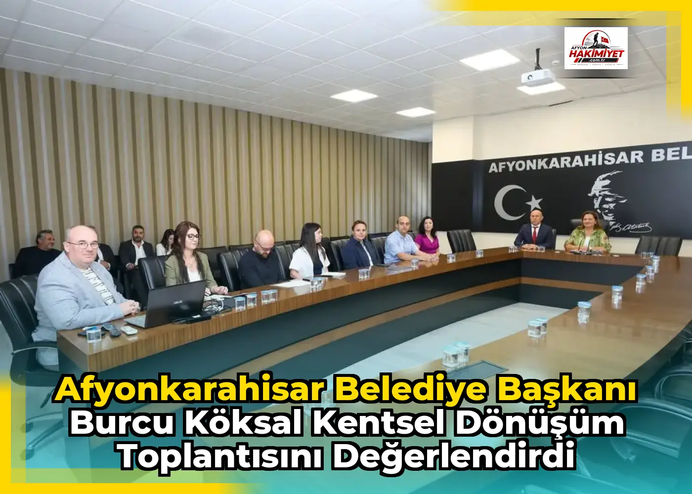 Afyonkarahisar Belediye Başkanı Burcu Köksal Kentsel Dönüşüm Toplantısını Değerlendirdi