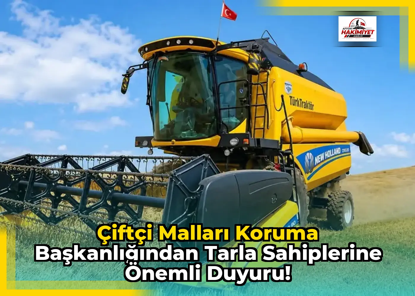 Çiftçi Malları Koruma Başkanlığından Tarla Sahiplerine Önemli Duyuru!