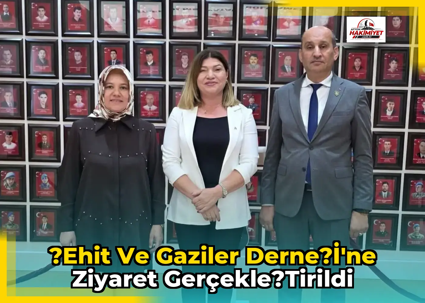 ?ehit ve Gaziler Derne?i'ne Ziyaret Gerçekle?tirildi