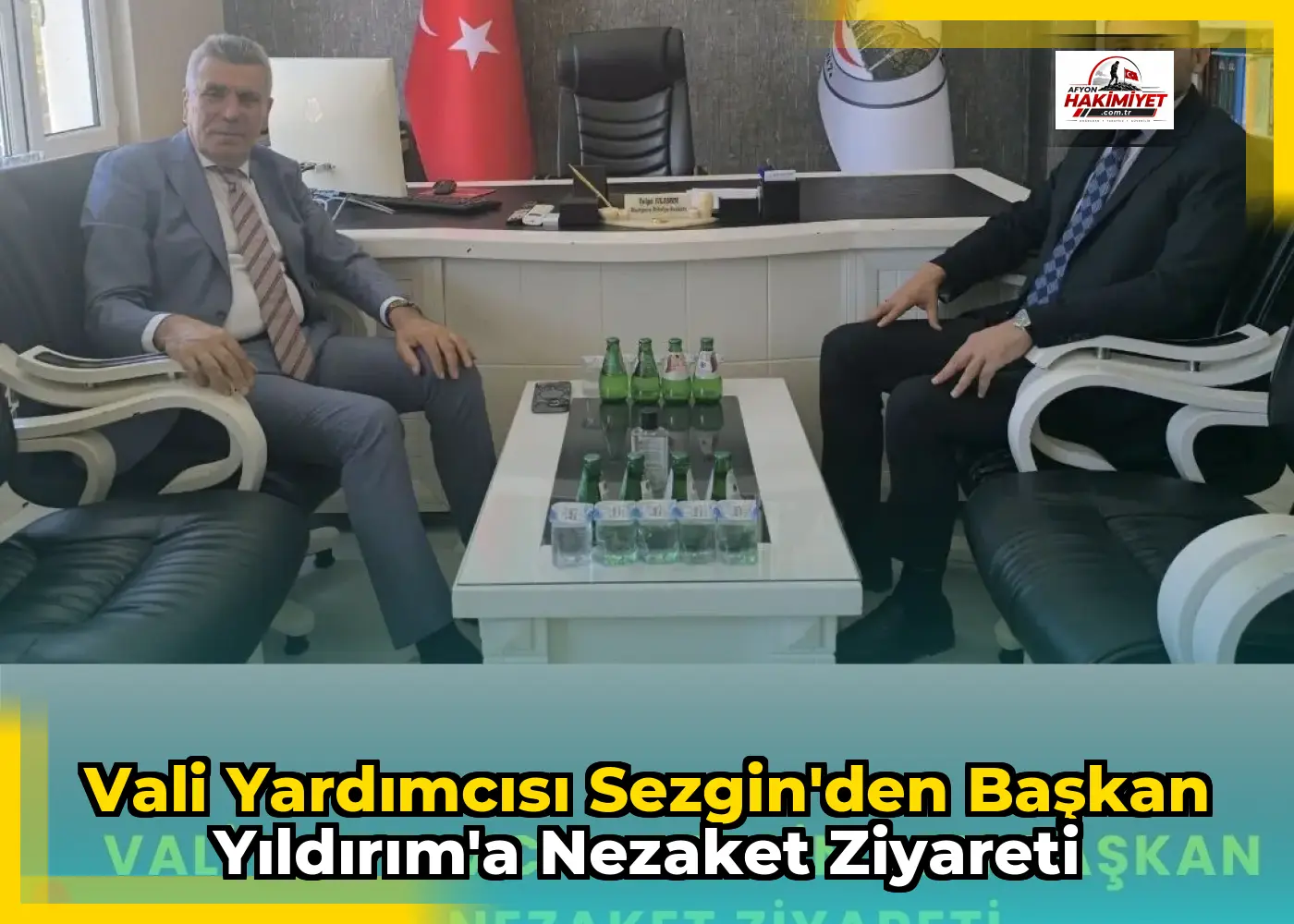 Vali Yardımcısı Sezgin'den Başkan Yıldırım'a Nezaket Ziyareti
