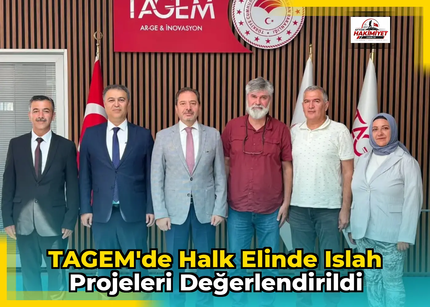 TAGEM'DE Halk Elinde Islah Projeleri Değerlendirildi