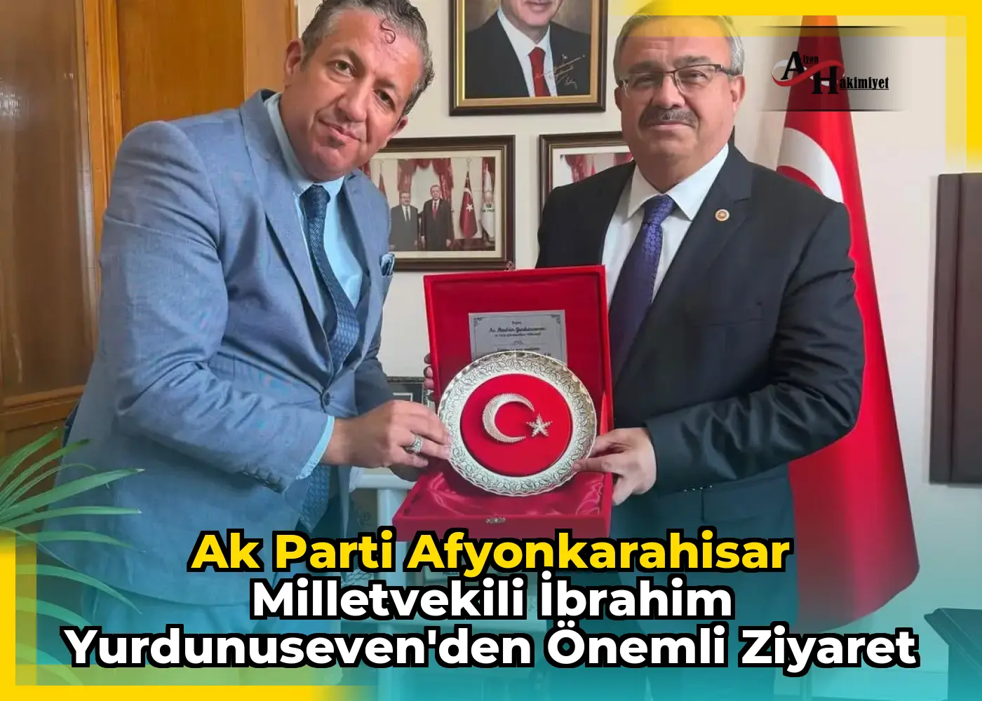 Ak Parti Afyonkarahisar Milletvekili İbrahim Yurdunuseven'den Önemli Ziyaret