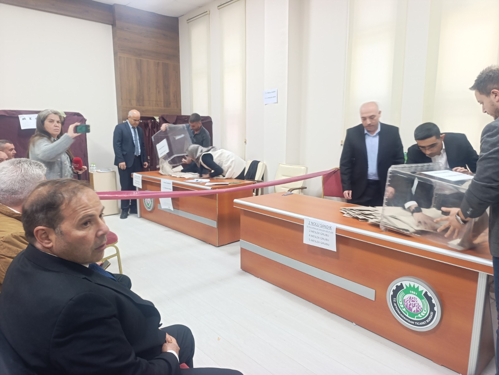 Afyonkarahisar Ticaret Borsası Seçimleri Tamamlandı